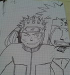 Naruto e Jiraiya 